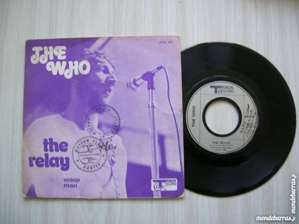 45 TOURS THE WHO The relay/The wasp CD et vinyles