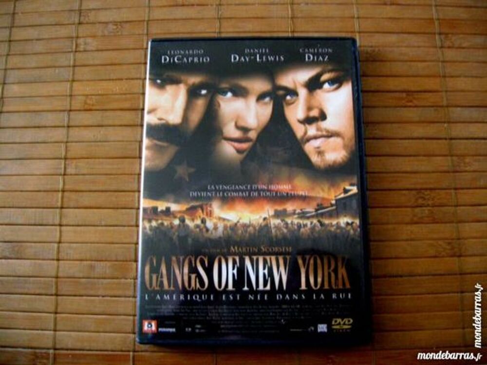 DVD GANG OF NEW YORK - Di Caprio DVD et blu-ray