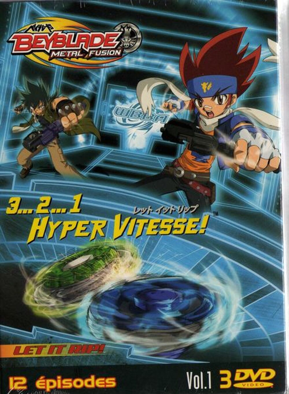 DVD BEYBLADE METAL FUSION DVD et blu-ray
