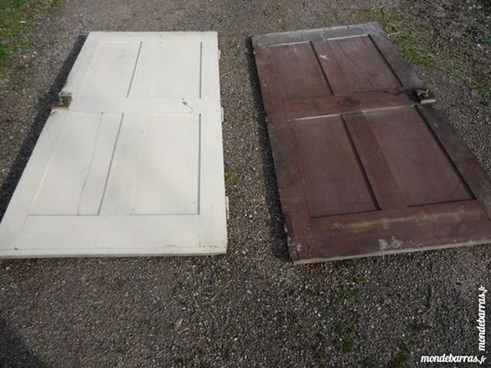 Porte ancienne bois massif XVIII si&egrave;cle Meubles