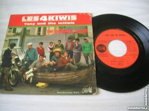 45 TOURS EP TONY AND THE INITIALS Les 4 Kiwis Drun 25 Nantes (44)