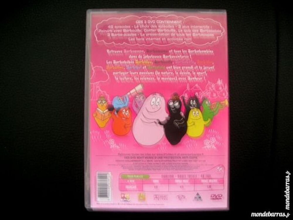 DVD BARBAPAPA Les aventures - 3 DVD DVD et blu-ray
