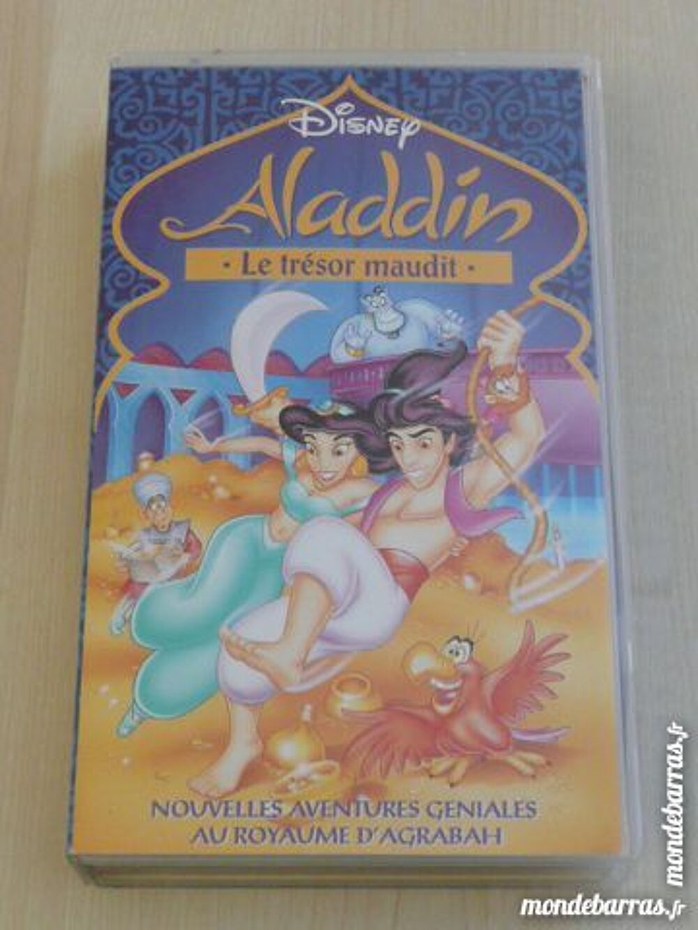 FILM VHS ALADDIN 2 DVD et blu-ray