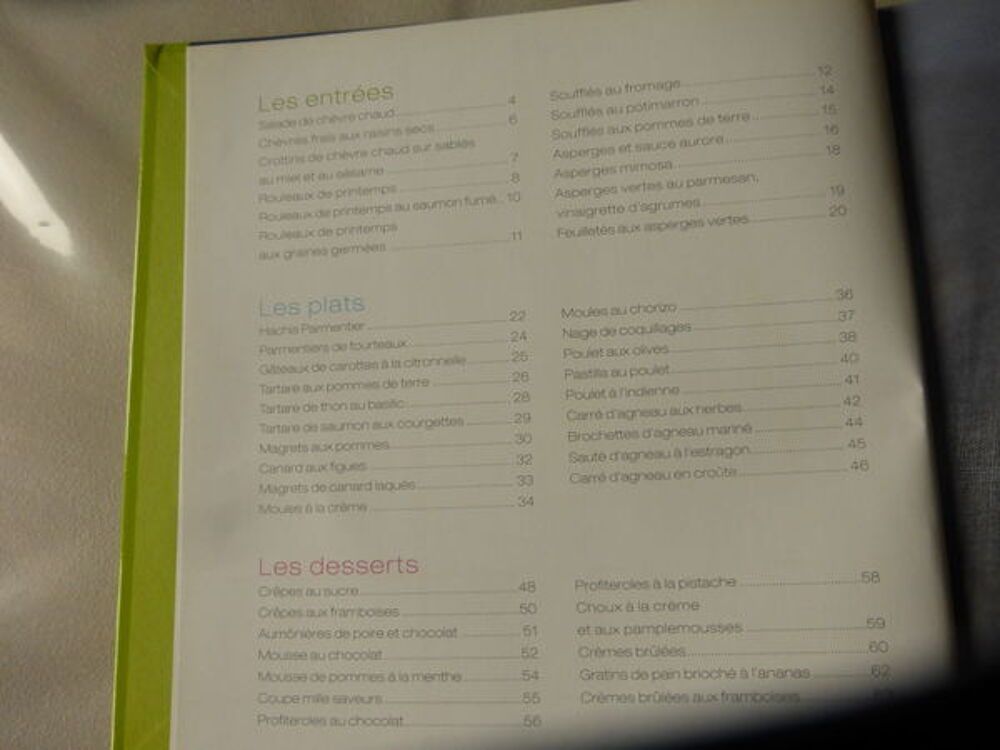 LIVRE DE CUISINE LES CLASSIQUES REINVENTES Décoration