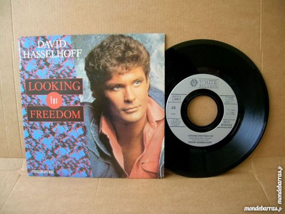 45 TOURS DAVID HASSELHOFF Looking for Freedom CD et vinyles