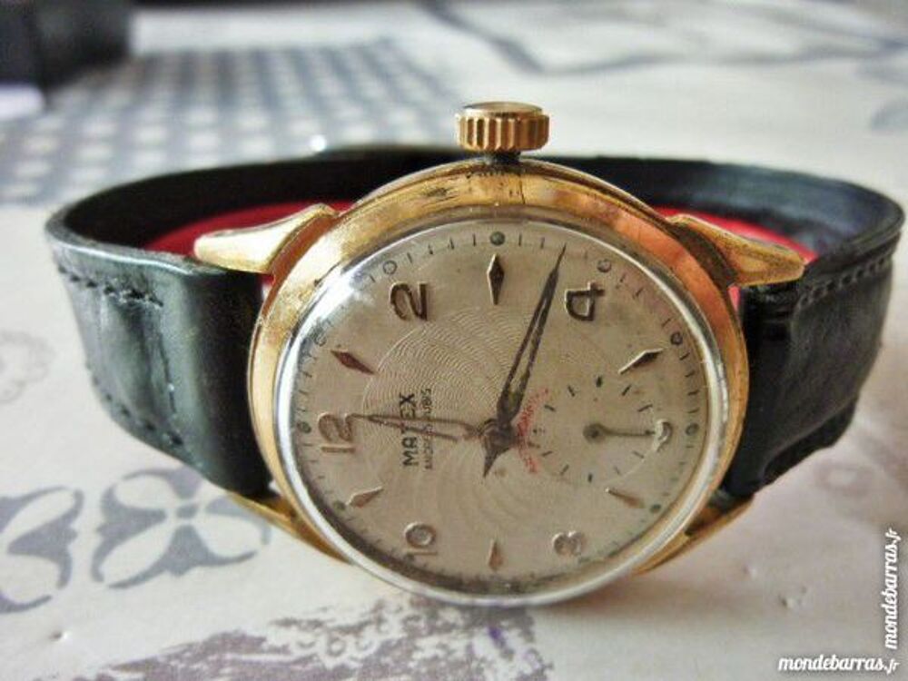 MATEX montre m&eacute;canique 1960 &eacute;bauche Suisse DIV0529 Bijoux et montres