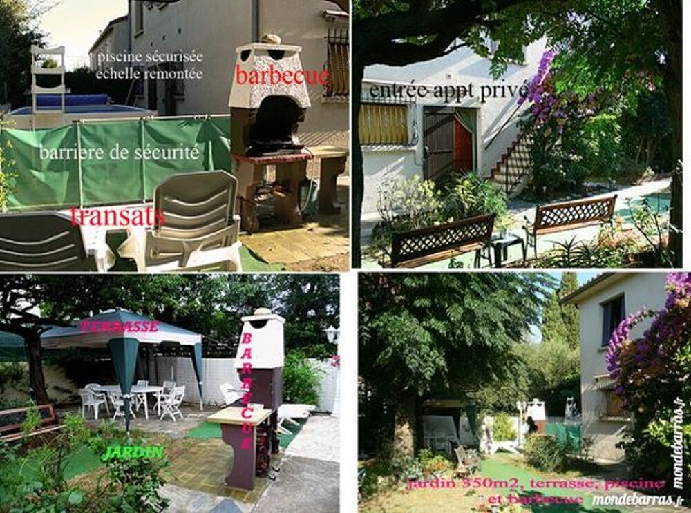   au rdc d'une villa un appartement privé pour 6 Languedoc-Roussillon, Laroque-des-Albères (66740)