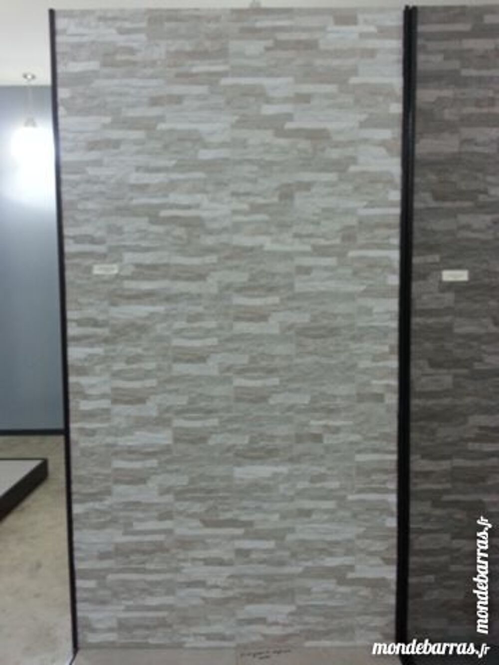 Fa&iuml;ence mural style pierre 15x45 cm Bricolage