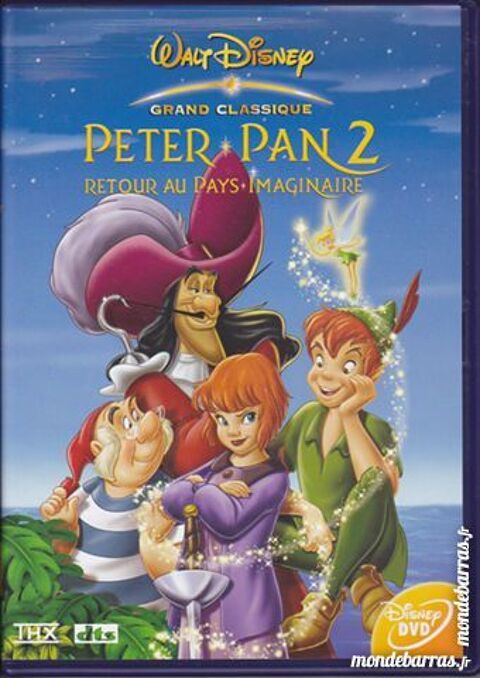 PETER PAN 2 DVD walt disney N 66 8 Jou-ls-Tours (37)