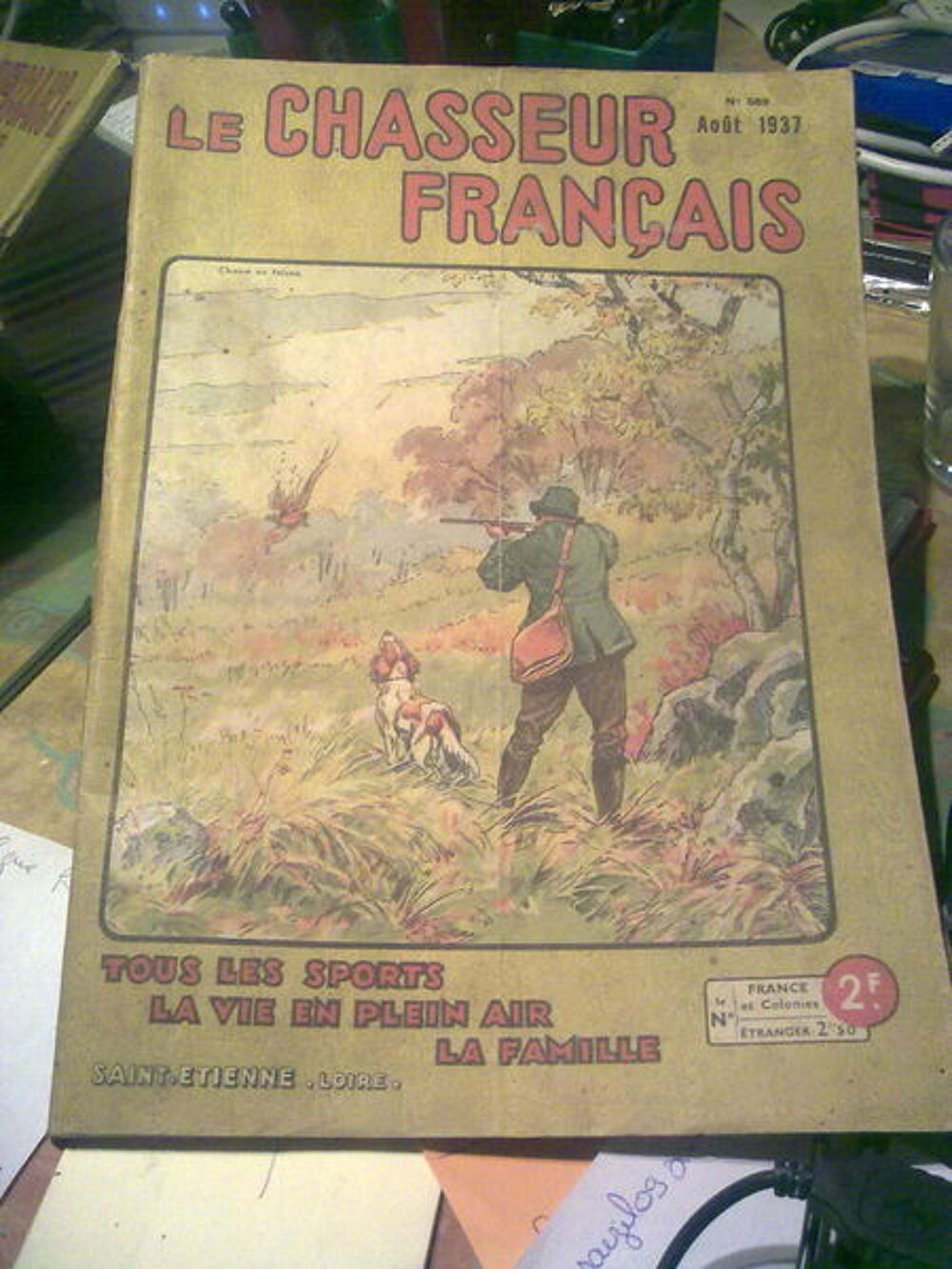 journal le chasseur fran&ccedil;ais 