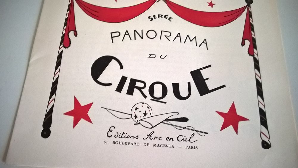 Livre : PANORAMA DU CIRQUE 1944 SERGE Livres et BD