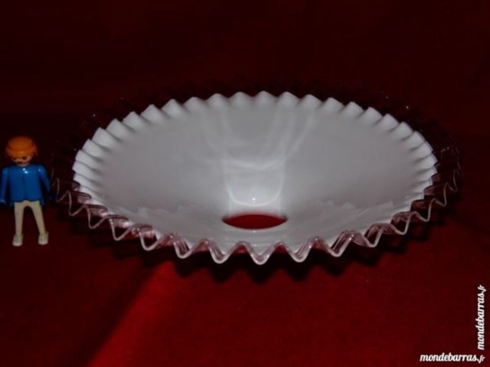 LUSTRE DENTELLE SUSPENSION ABAT JOUR OPALINE Décoration