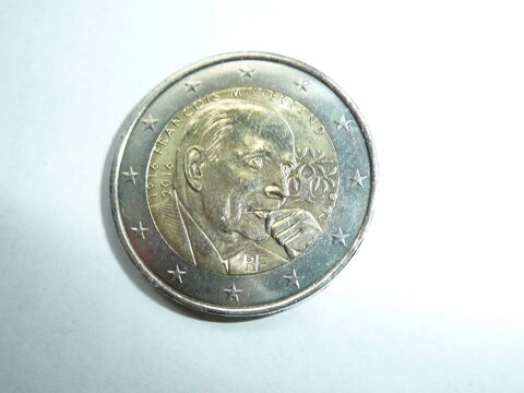 Pièce 2€ Commémorative F.Mitterrand 2016 1 Bordeaux (33)