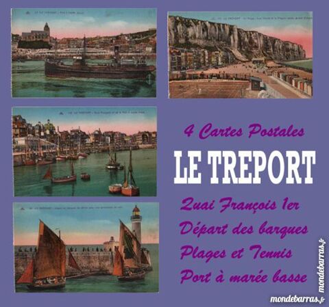 CARTE POSTALE - LE TREPORT 10 Laon (02)