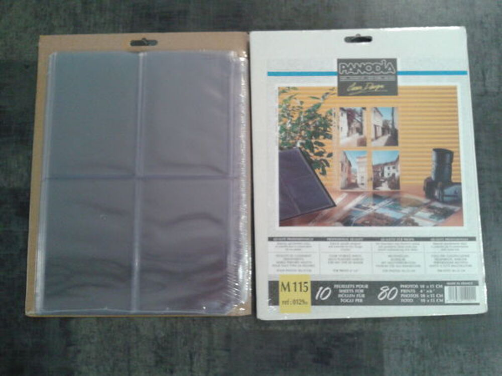 Feuillets De Classement Transparents Pour Photos Photos/Video/TV