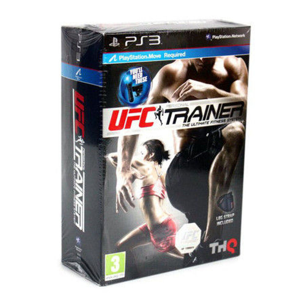 Jeu PS3 Neuf "UFC Personal Trainer"avec strap de cuisse Consoles et jeux vidéos