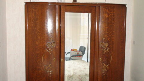 armoire chne ancienne + 1 table de chevet 0 Boulange (57)