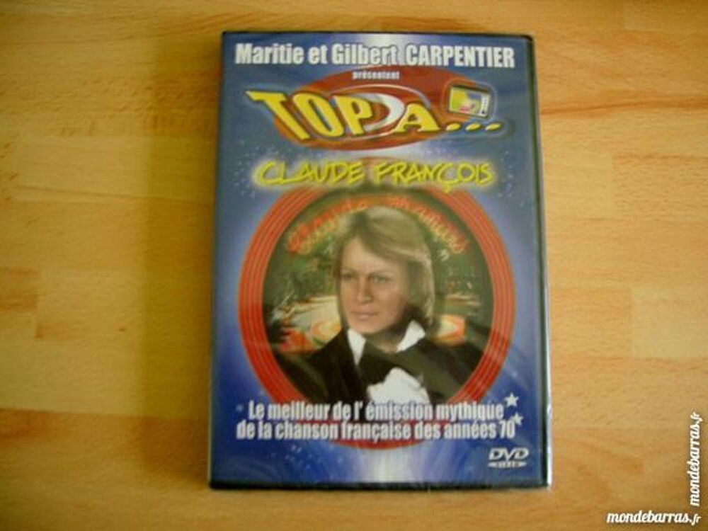 DVD TOP &agrave; CLAUDE FRANCOIS de Maritie CARPENTIER DVD et blu-ray