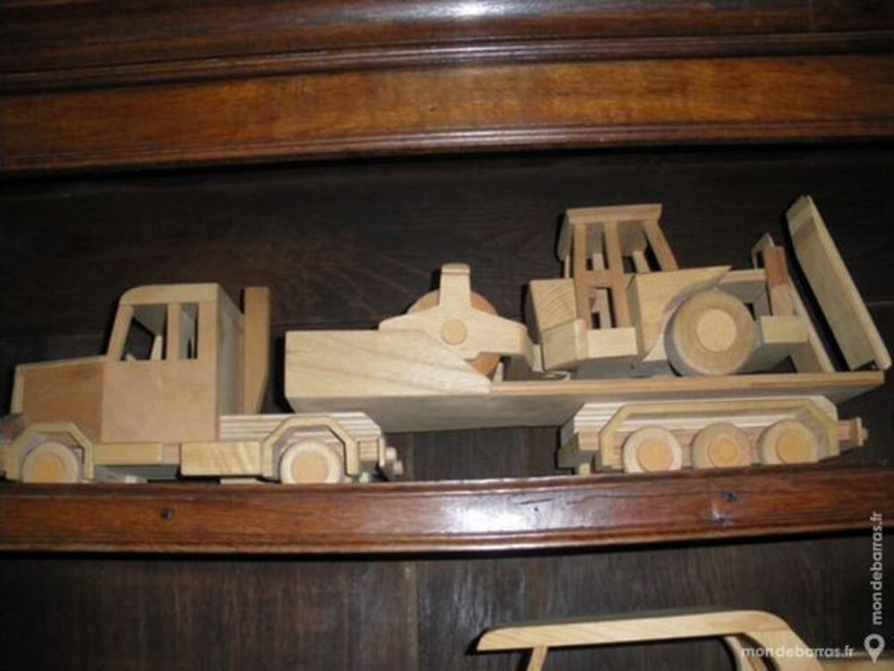camion en bois st son roulo Jeux / jouets