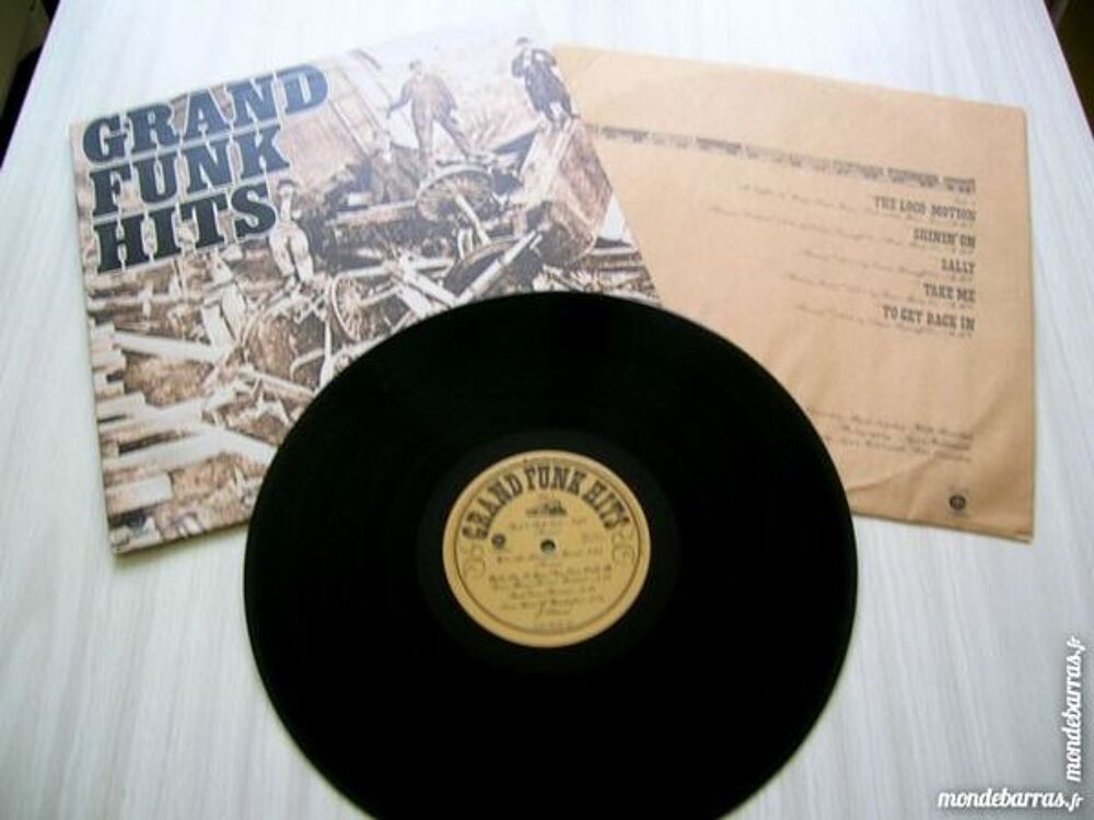 33 TOURS GRAND FUNK Hits - ORIGINAL USA CD et vinyles