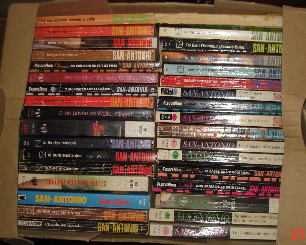 San Antonio Livres et BD