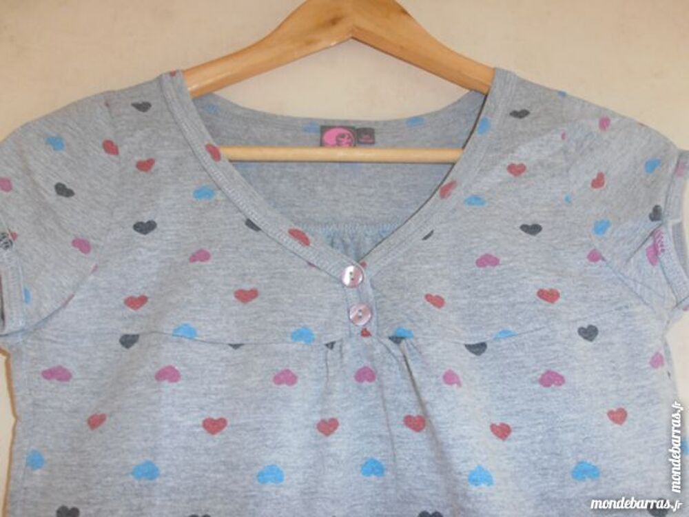 Tee-shirt coeurs (68) Vêtements enfants