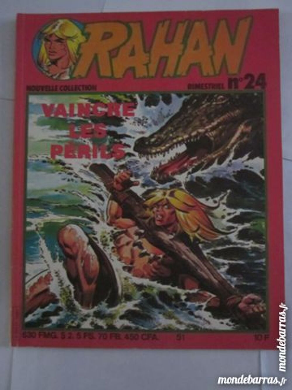BD E O - RAHAN N&deg; 24 BIMESTRIEL Livres et BD