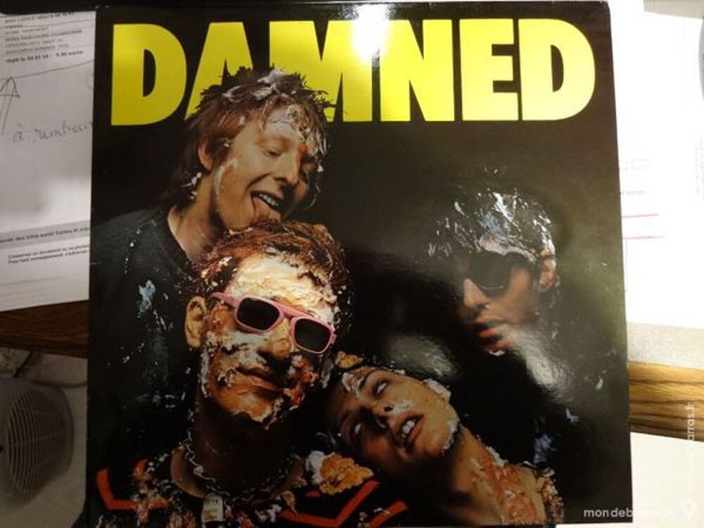 33T VINYL DAMNED, THE ?– DAMNED DAMNED DAMNED CD et vinyles