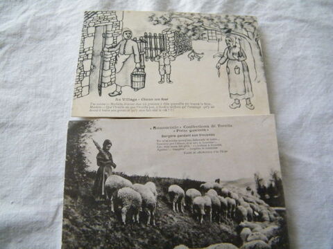 2 CARTES POSTALES ANCIENNES EN PATOIS 10 Loudun (86)
