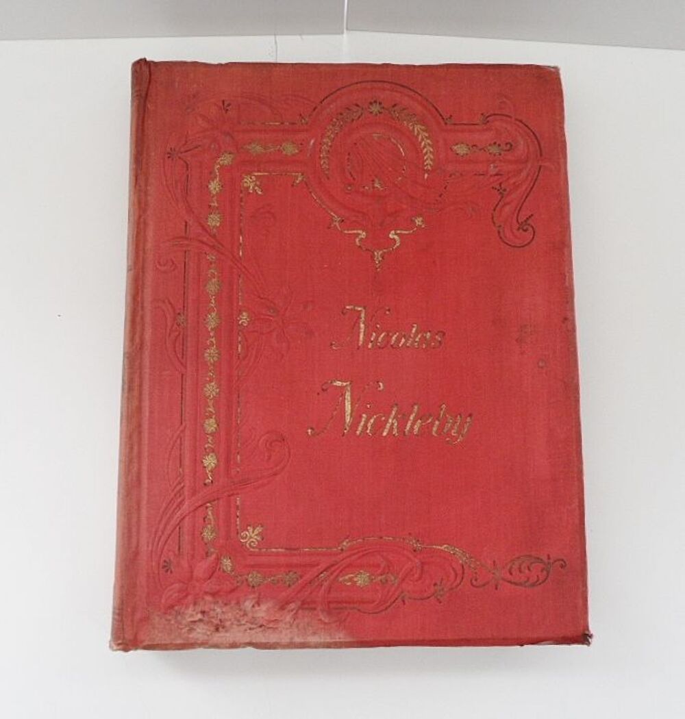 LIVRE ANCIEN CHARLES DICKENS NICOLAS NICKLEBY CELLECTOR tbe Livres et BD