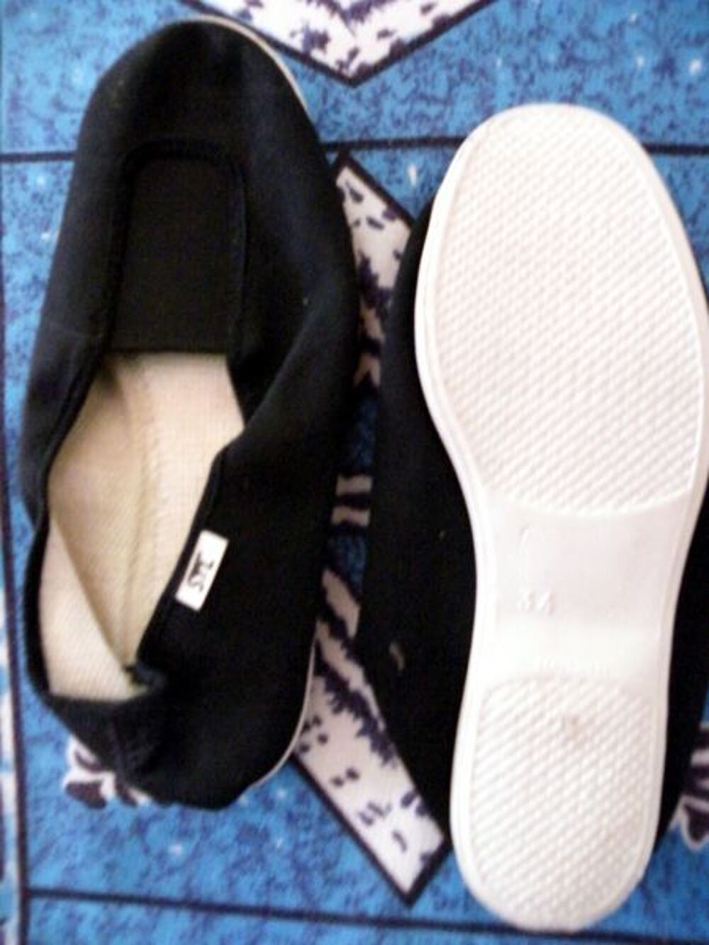 ballerine noire semelle blanche taille 34 Chaussures