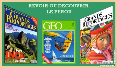 voir ou re voir : LE PÉROU / prixportcompris 13 Laon (02)