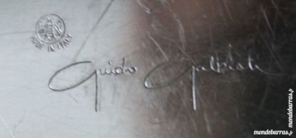 Plat Argent GUIDO GALBIATI MILAN Décoration