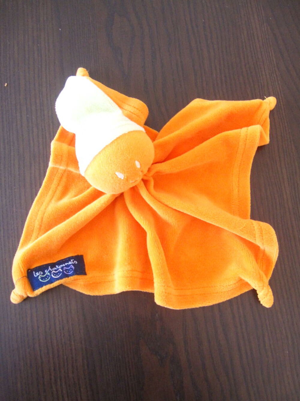 Lutin orange les chatounets 20cm carr&eacute; Jeux / jouets