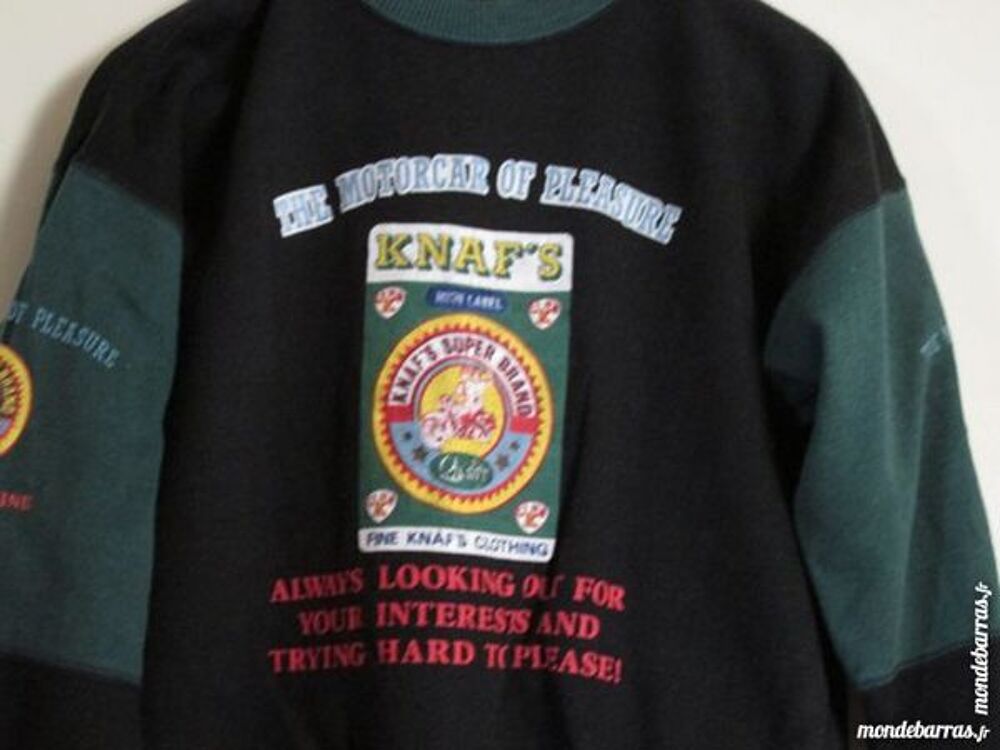 Survetement Jogging noir et vert Vêtements enfants