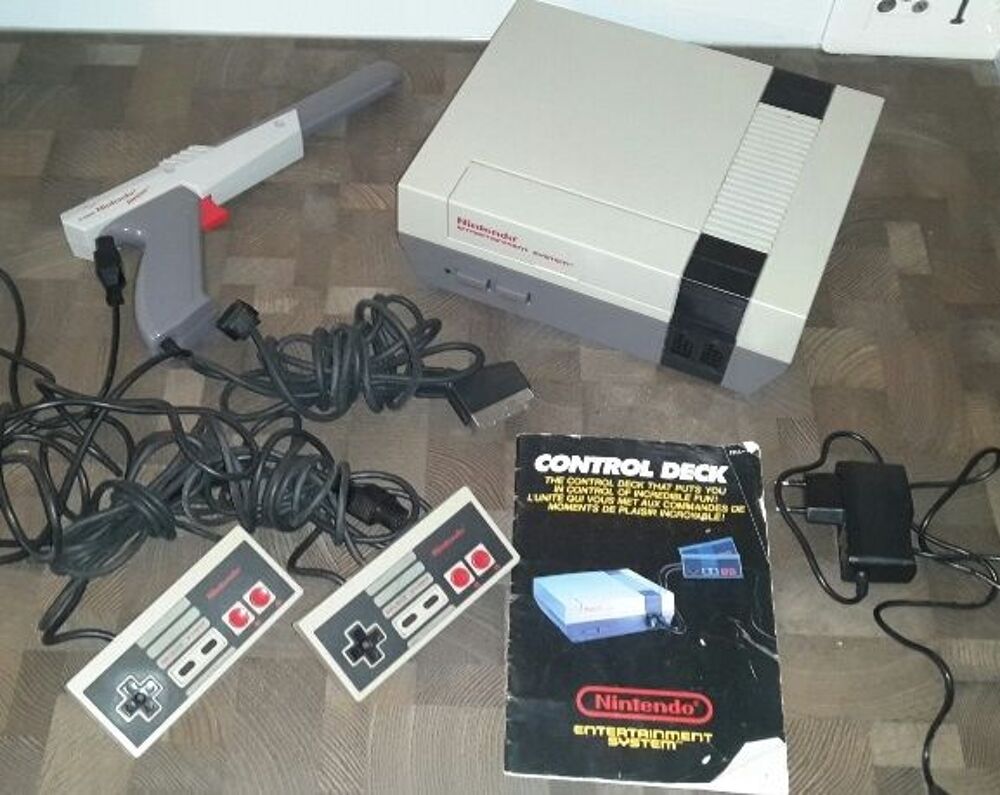 Console NES + jeux NES Consoles et jeux vidos