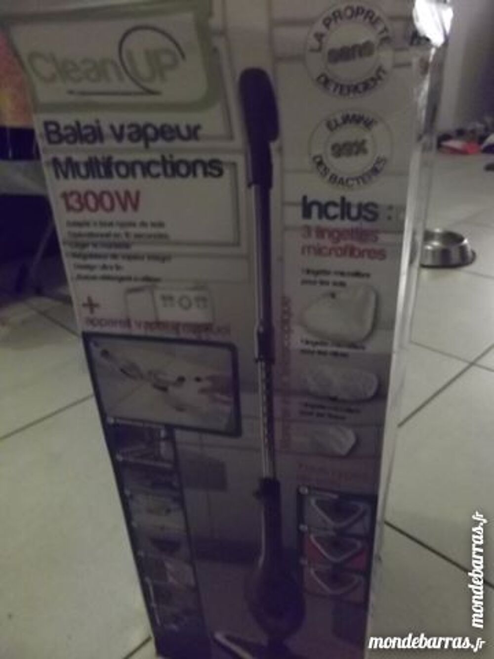 balai vapeur multifonctions Electroménager
