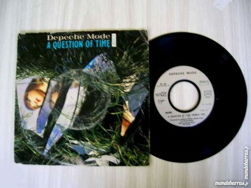 45 TOURS DEPECHE MODE A question of time REMIX CD et vinyles