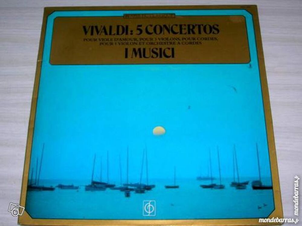 33 TOURS I MUSICI VIVALDI 5 concertos CD et vinyles