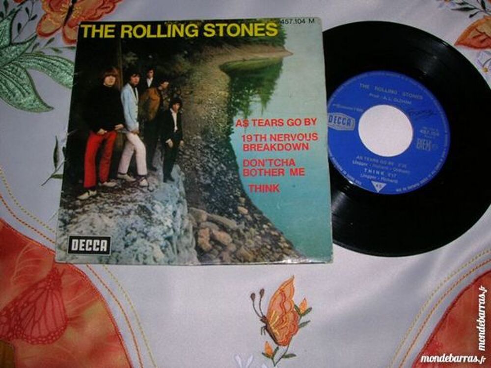 EP THE ROLLING STONES As tear go by ---------- CD et vinyles