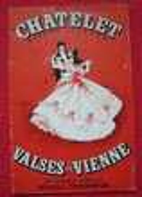 Programme Chatelet Valses de Vienne 1965 