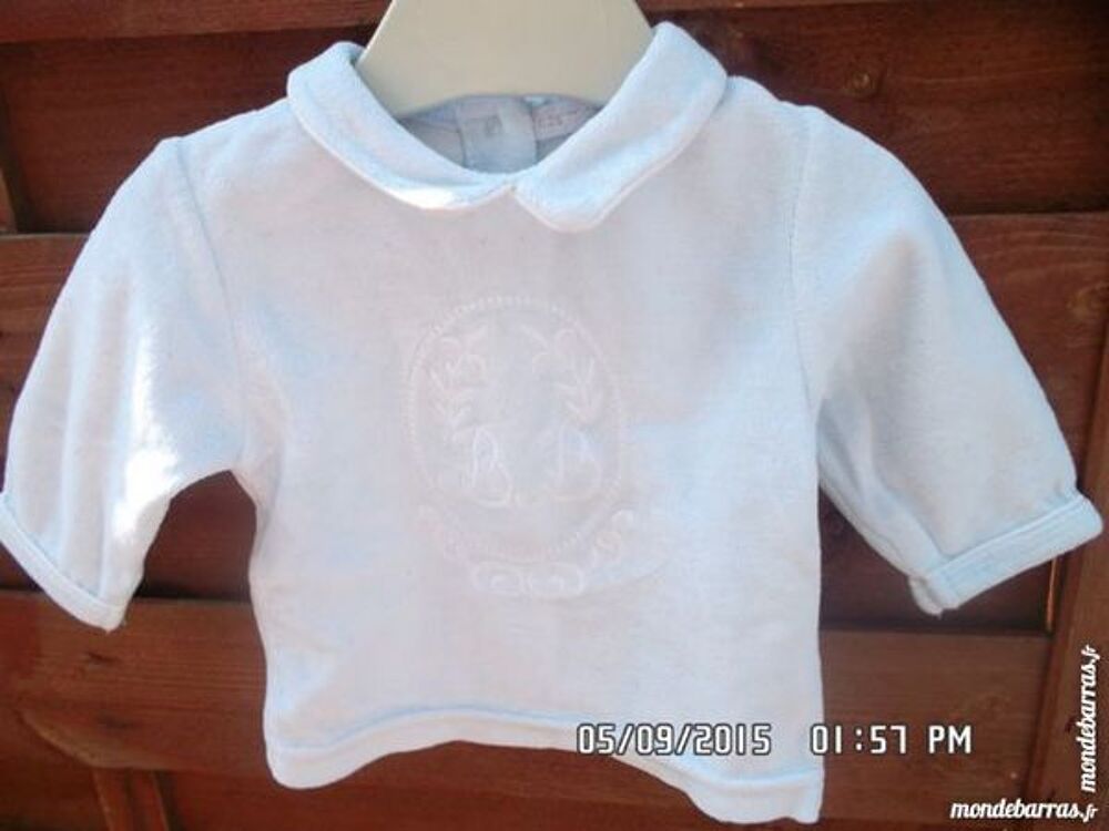 haut bleu ciel DPAM T.1 M kiki60230 Vêtements enfants