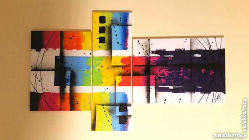 Tableau Moderne: Raimbow Décoration