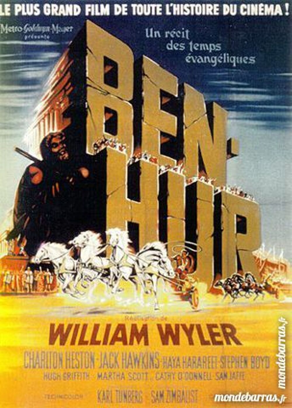 Dvd: Ben-Hur (486) DVD et blu-ray