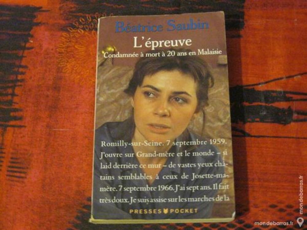 l' epreuve Livres et BD