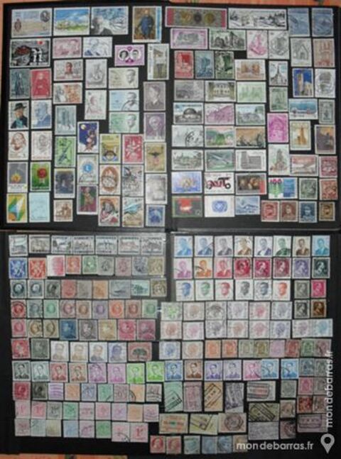 Lot de 261 timbres oblitrs de BELGIQUE. 26 Montreuil (93)
