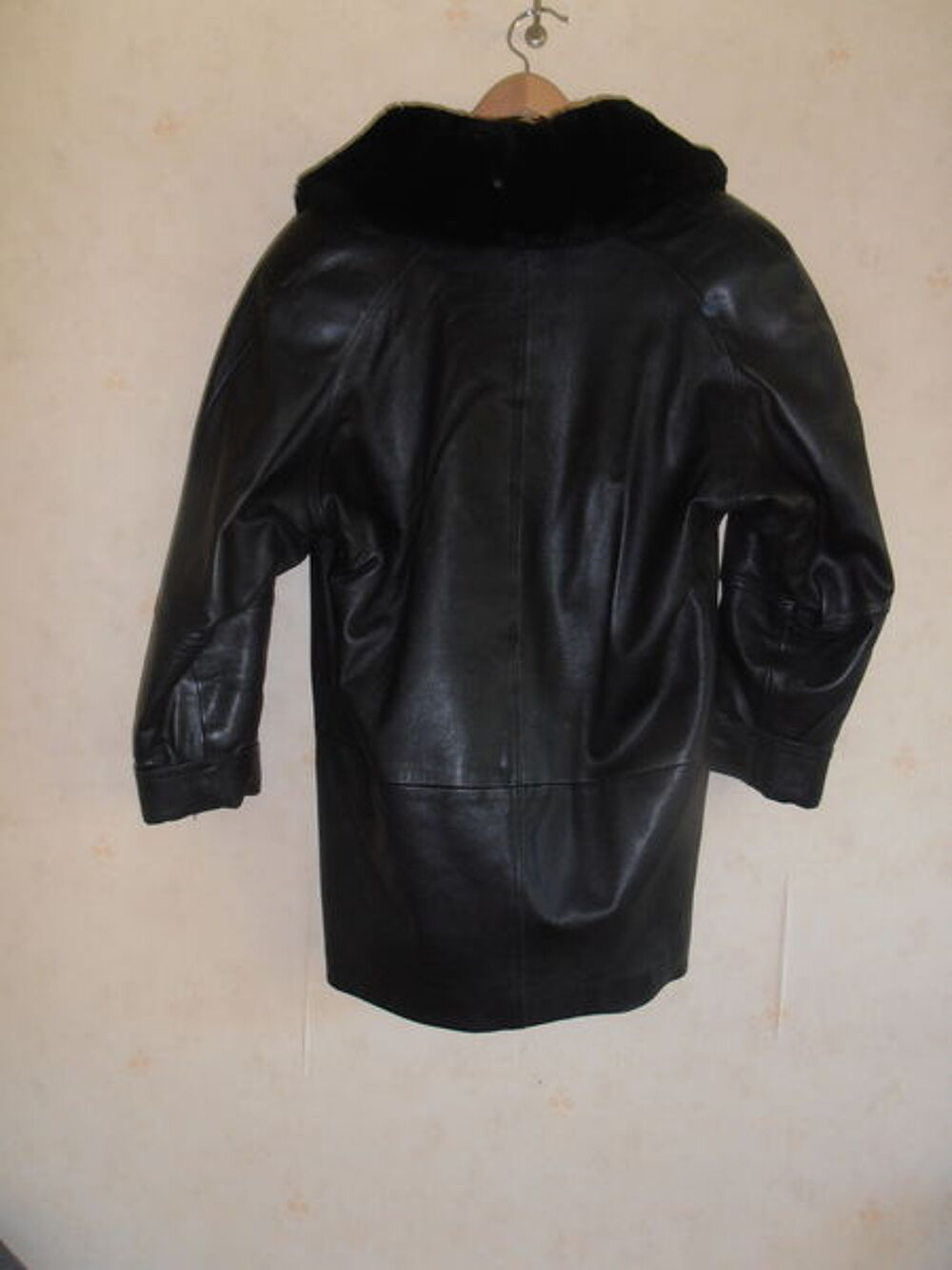 Caban en cuir (70) Vêtements