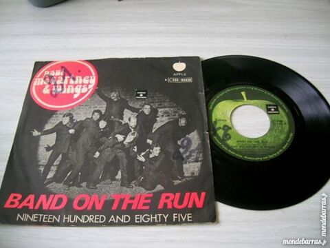45 TOURS PAUL MC CARTNEY Band on the run- BELGE 25 Nantes (44)