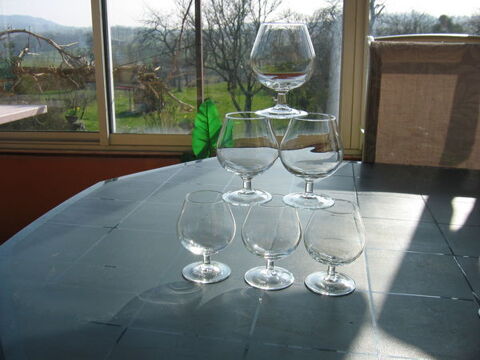 6 verres � d�gustation de 20 cl 30 Le Vernois (39)