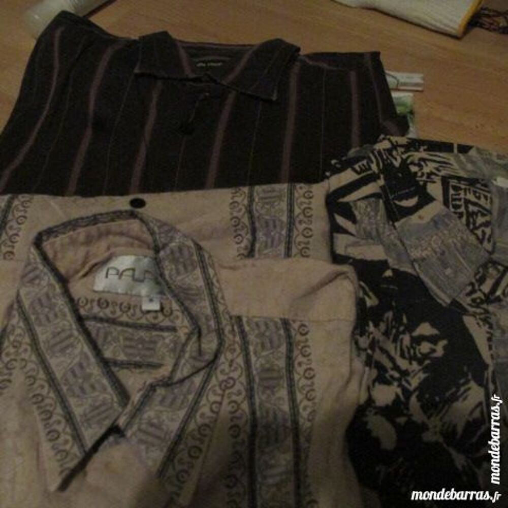 CHEMISES M. LONGUES Divers coloris T.cou L Vêtements